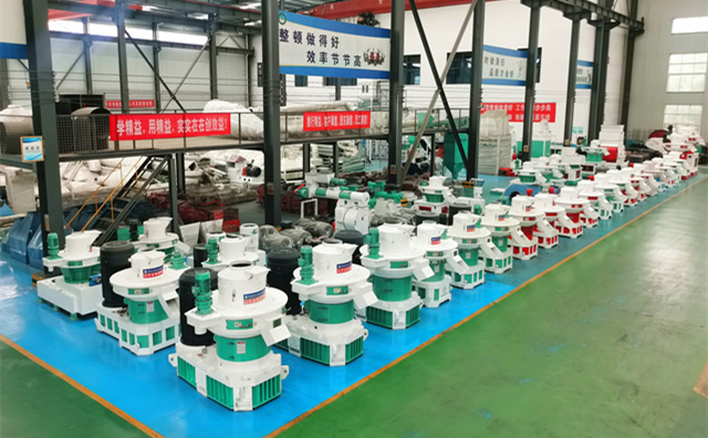 木屑顆粒機(jī)廠家車(chē)間圖片