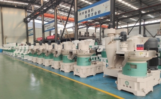 新購進的木屑顆粒機為什么壓制不成型散料多？